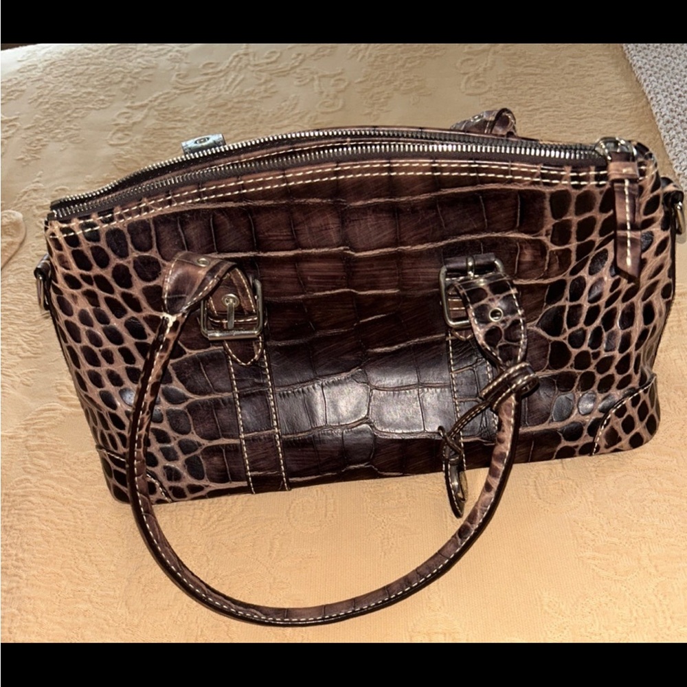 Dooney and Bourke croc leather purse